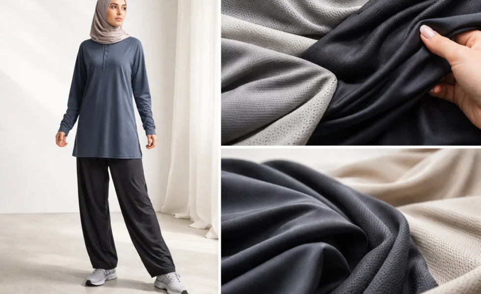 پارچه مناسب دوخت لگ ورزشی زنانه